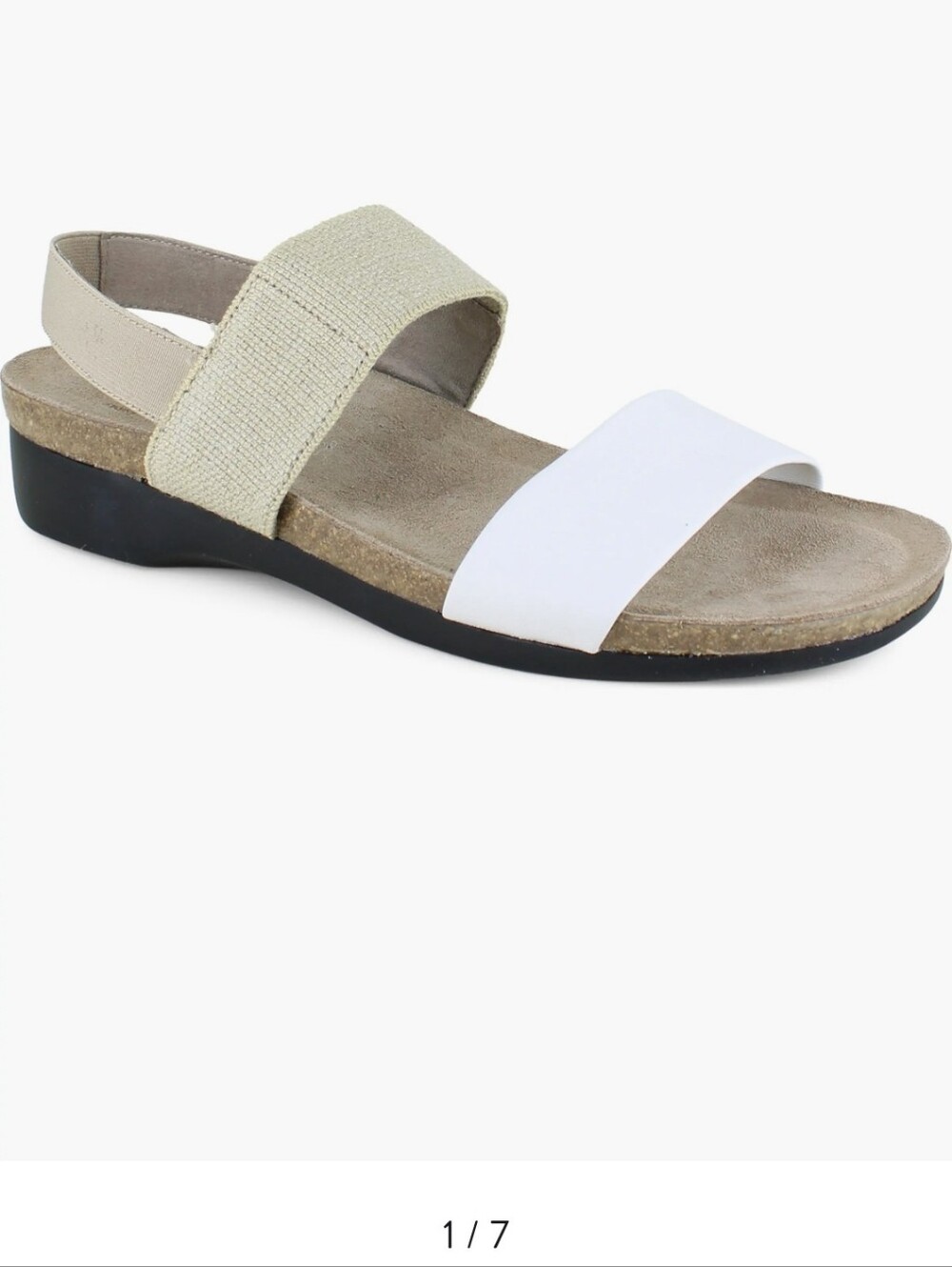 Munro Pisces Sandal 1 1/4" Heel Size 8 NWT